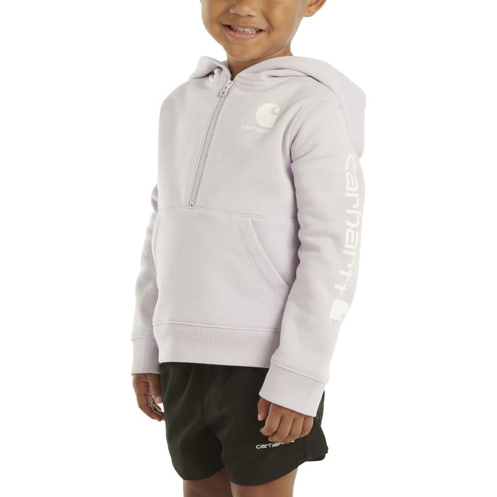 Carhartt Kid's CA6273 Long-Sleeve Half-Zip Sweatshirt - Boys